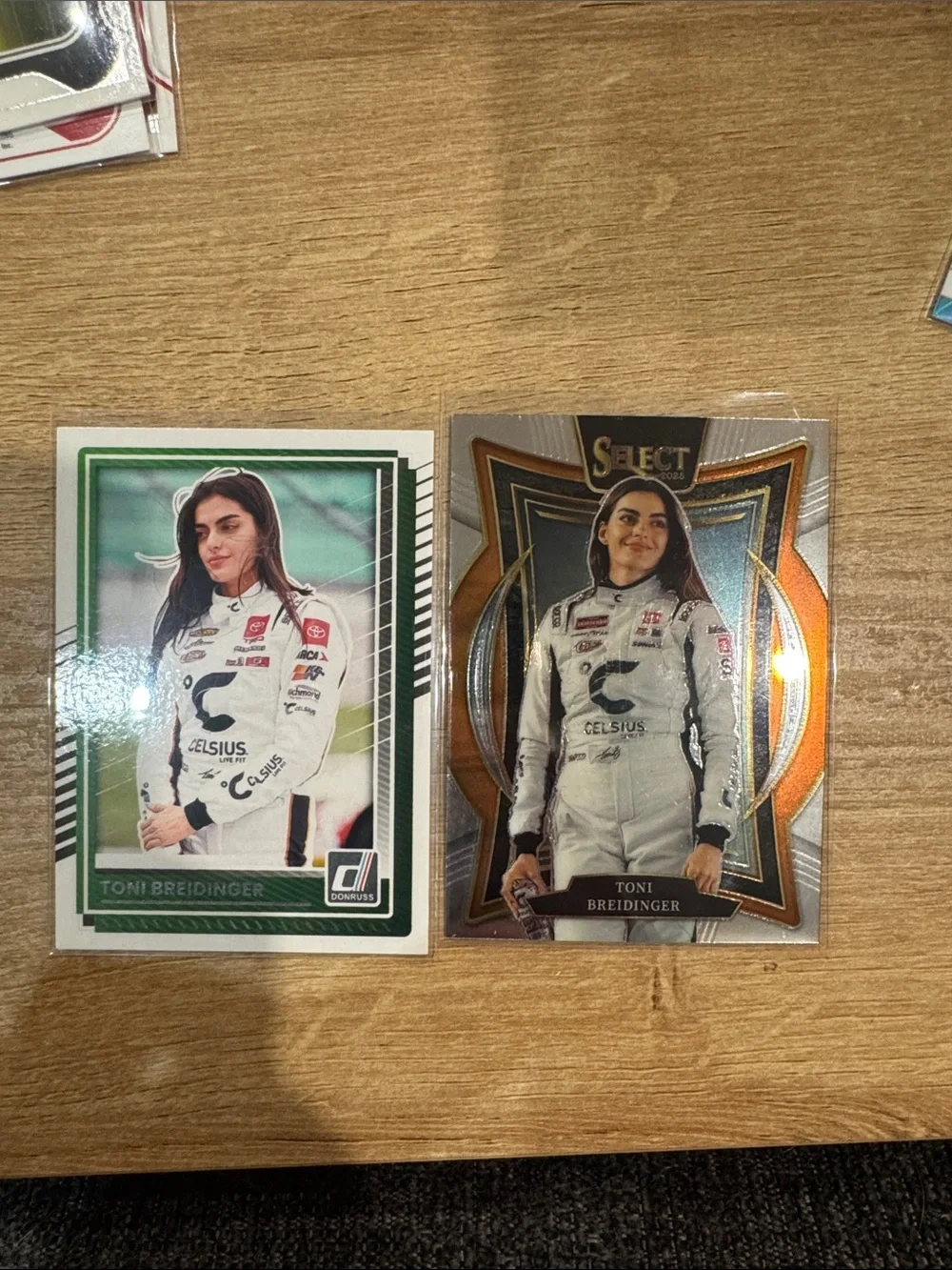 Toni Breidinger NASCAR Racing Trading Card Lot - 6 Cards